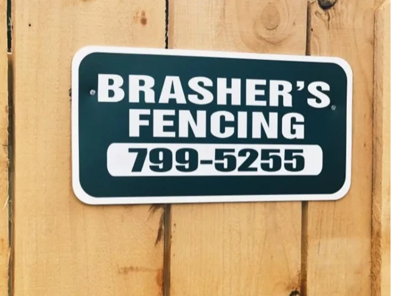 .055 Polyethylene Fence Signs